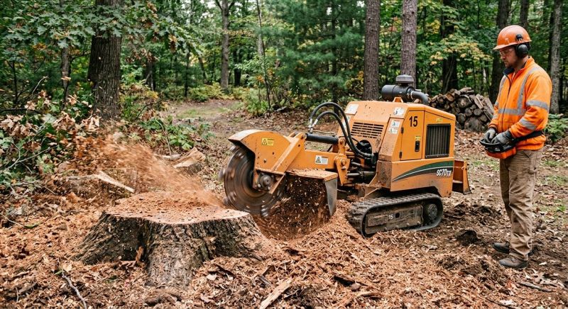 Bush Stump Grinding in Calvert County, MD
