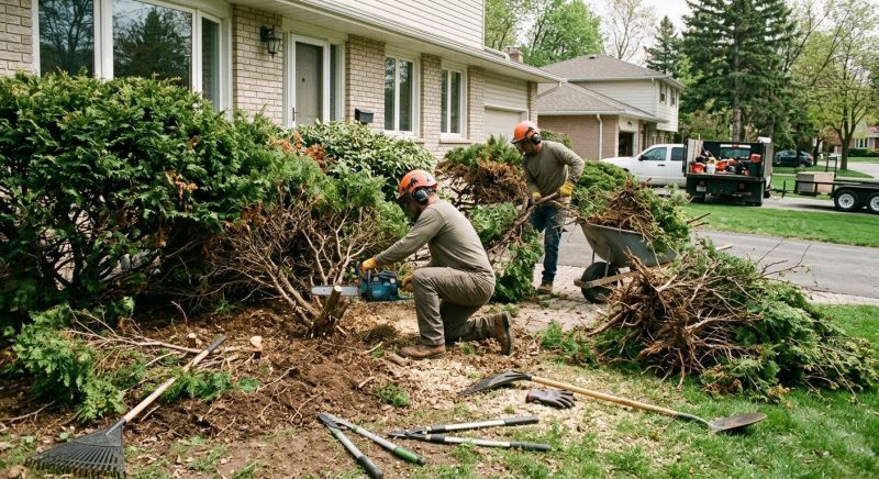 Shrubs Removal in Aiken, SC